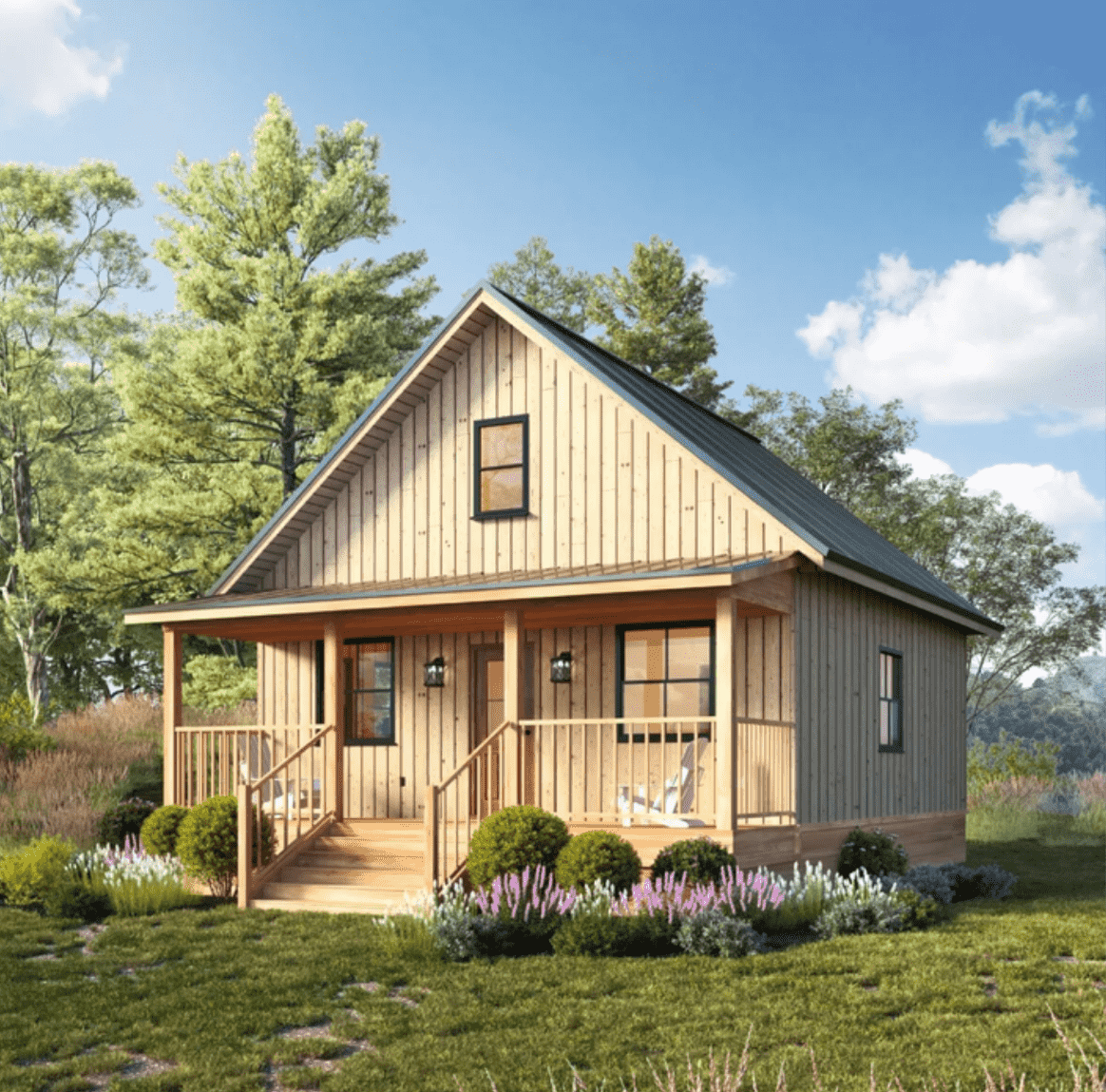 Small Cabin Kits For Under $25,000