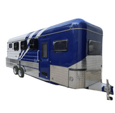 bumper pull horse trailer with living quarters