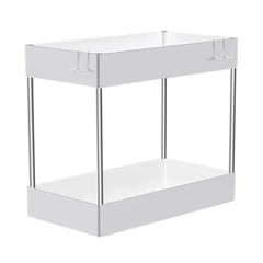 2 tray divider storage organizer