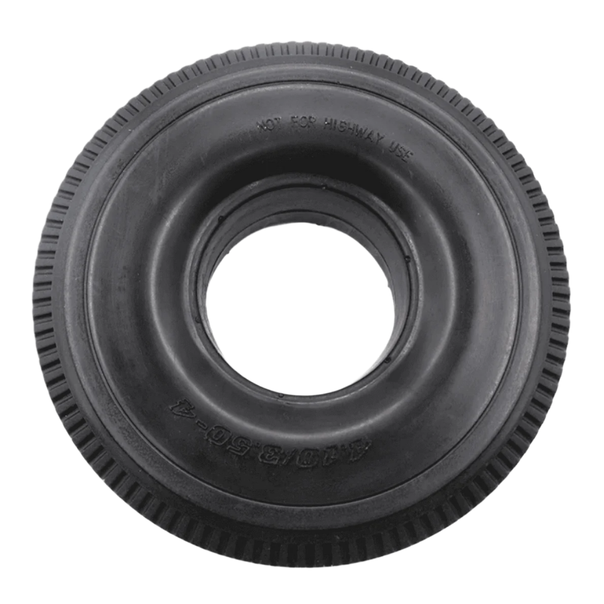 4.10/3.50 x 4 tire flat free