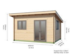 CST-088 Small Cabin Kit (160 sq ft)