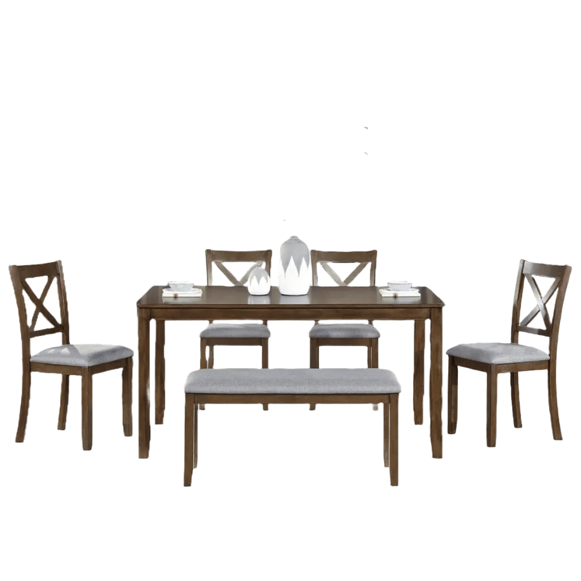 Dining Table With Bench And Chairs