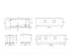 KLW-750 Cabin With Bathroom & Kitchen (320sqft)