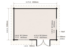 CST-088 Small Cabin Kit (160 sq ft)