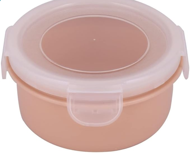 plastic under 8 oz green bowl food storage